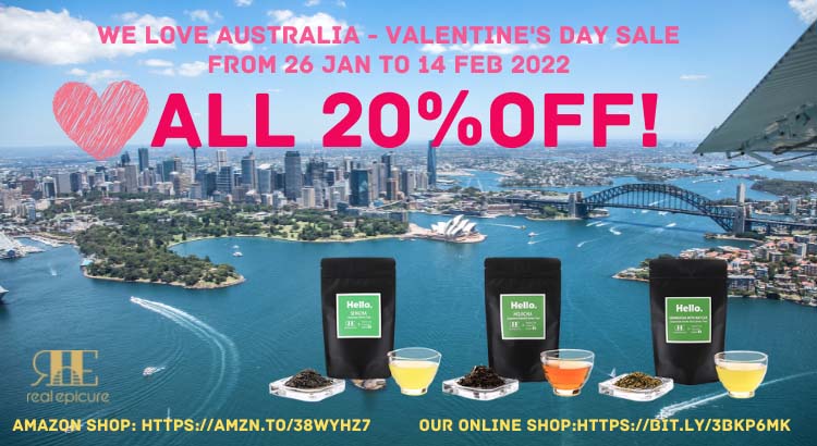 We love Australia – valentines day sale 2022 all20%OFF!