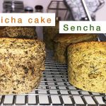 Sencha & Hojicha cake