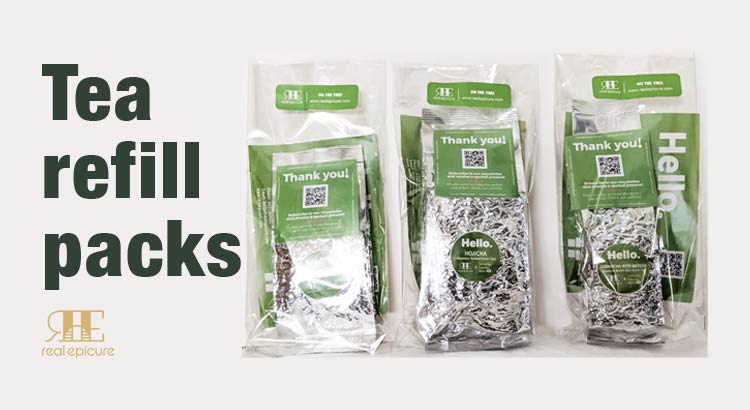 Tea refill packs will be available at Amazon Australia.